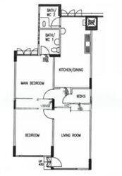Blk 260 Bukit Batok East Avenue 4 (Bukit Batok), HDB 3 Rooms #581902661